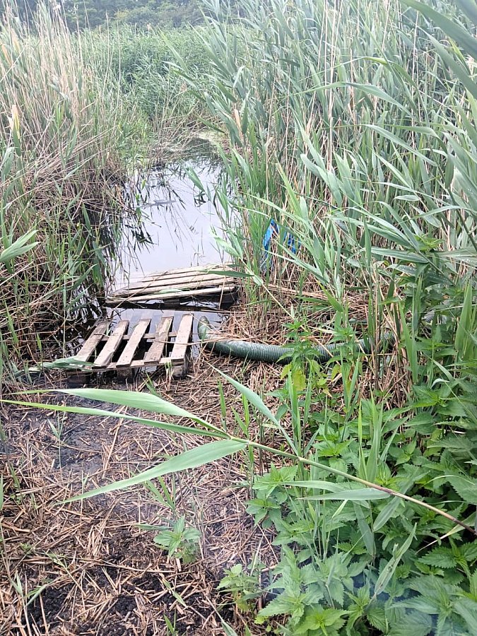 На Николаевщине выявили незаконный забор воды из Ингула На Николаевщине выявили незаконный забор воды из Ингула