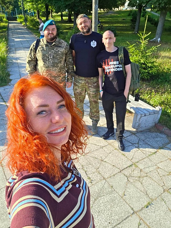 Николаевщина встретила 33 военных, освобожденных в рамках обмена пленными Николаевщина встретила 33 военных, освобожденных в рамках обмена пленными
