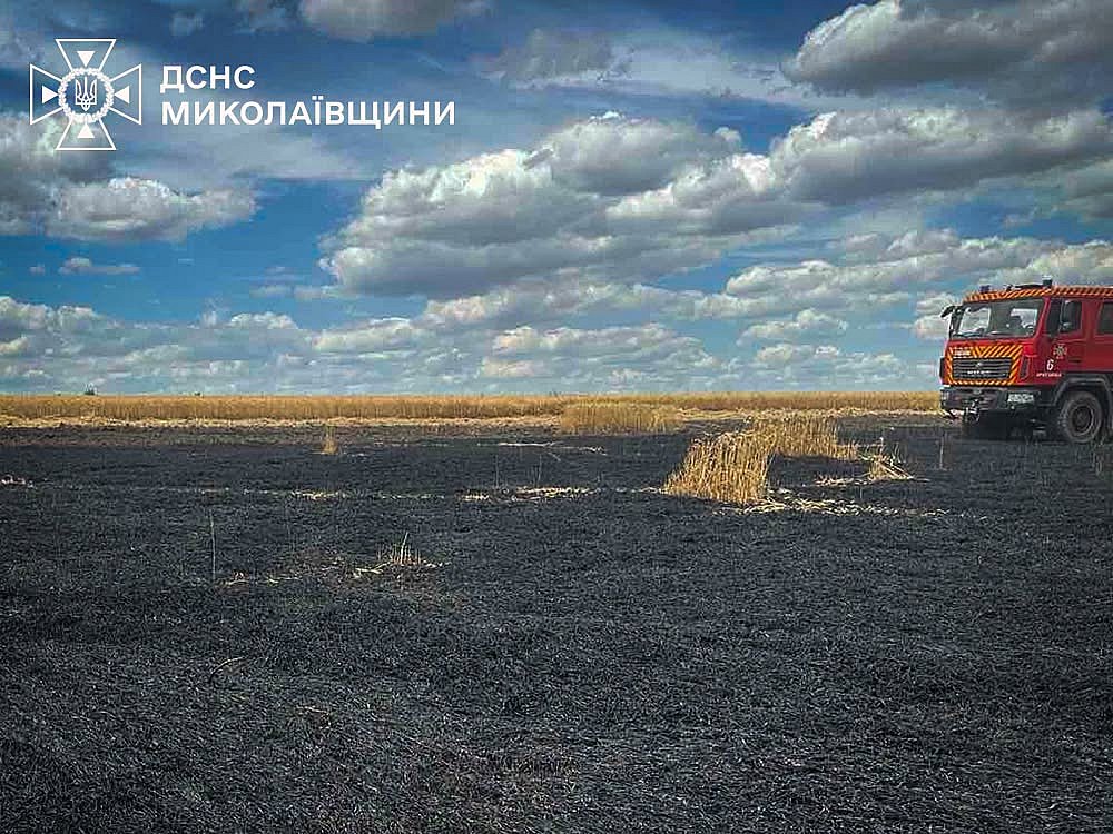 За сутки в Николаевской области ликвидировали 11 пожаров За сутки в Николаевской области ликвидировали 11 пожаров
