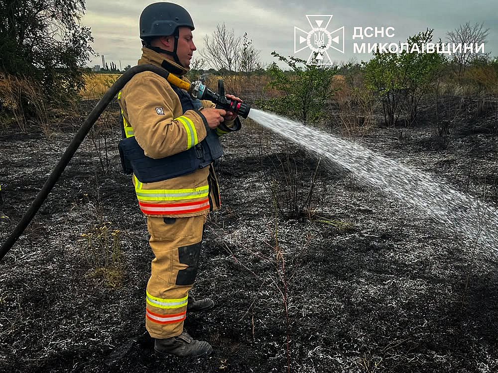 За сутки в Николаевской области ликвидировали 11 пожаров За сутки в Николаевской области ликвидировали 11 пожаров
