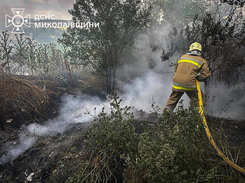 За сутки в Николаевской области ликвидировали 11 пожаров За сутки в Николаевской области ликвидировали 11 пожаров