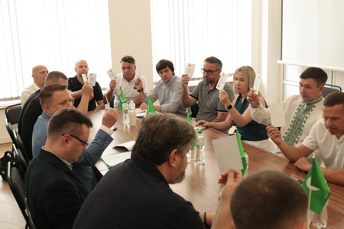 Збори обласної організації партії «Слуга Народу» підтримали кадрові зміни Збори обласної організації партії «Слуга Народу» підтримали кадрові зміни