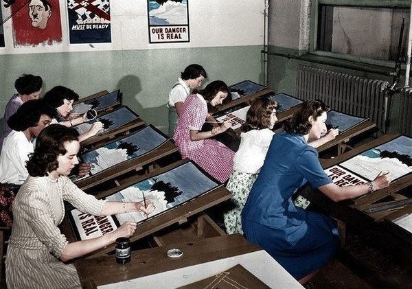 Так выглядел принтер в 1942 году. ФОТО