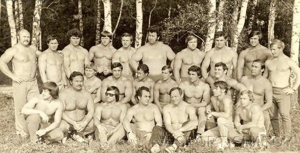 Советская сборная по тяжёлой атлетике. ФОТО