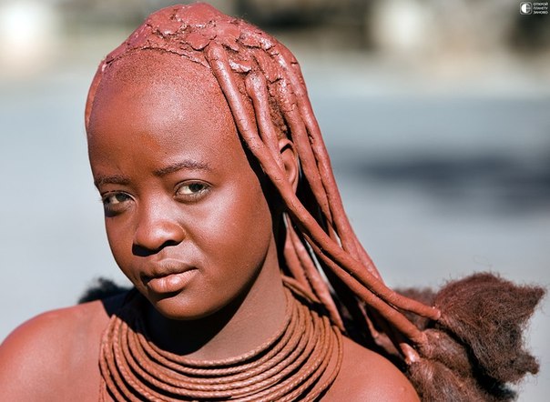 Африканское племя \"Химбу\". ФОТО