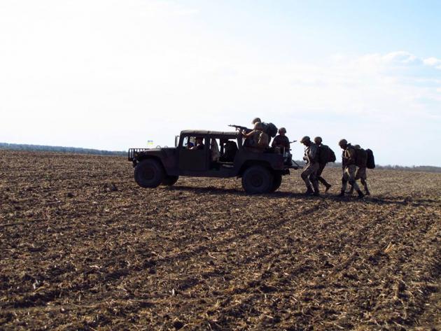 Морпехи показали, как улучшают боевую подготовку на плацдарме под Мариуполем. ФОТО 