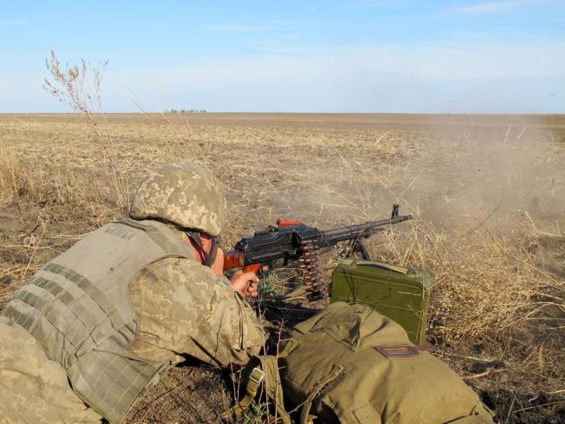 Морпехи показали, как улучшают боевую подготовку на плацдарме под Мариуполем. ФОТО 