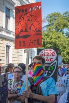 В Одессе прошел грандиозный гей-парад. Фото