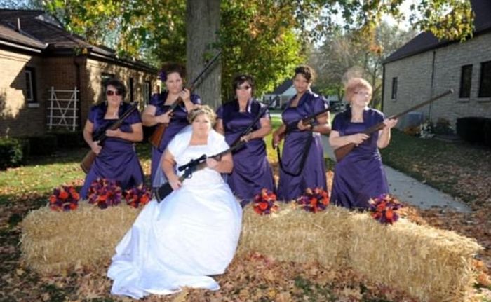 Странные и забавные свадебные фото