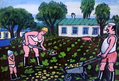 Советские будни в правдивых рисунках знаменитой художницы. Фото