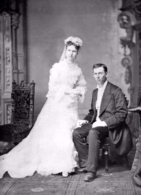 Назад в прошлое: уникальные свадебные ретро-снимки. Фото 