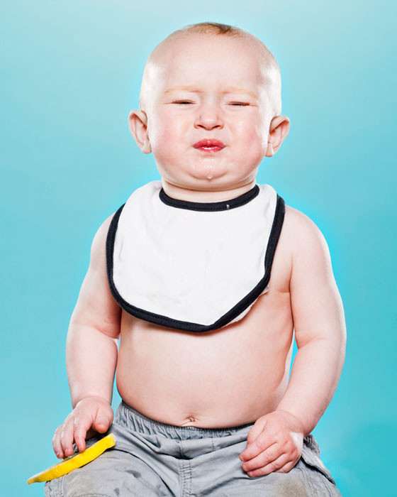 Фотограф забавно показал реакцию малышей на вкус лимона 7 baby5