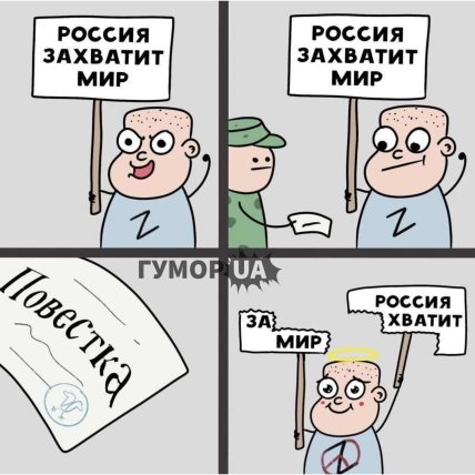 Часткова мобілізація в Росії - прикол про порядок денний