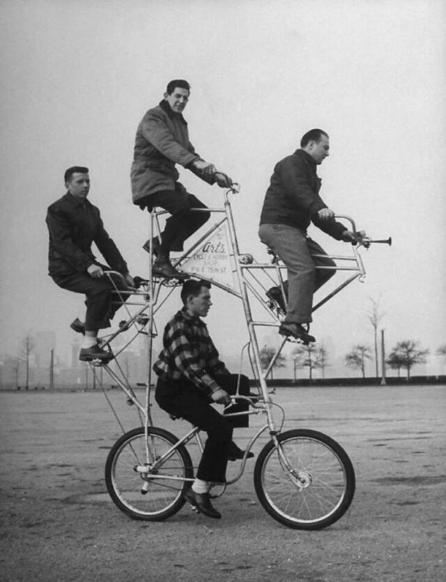 В сети показали необычные велосипеды из прошлого