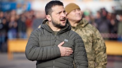 Владимир Зеленский в Херсоне