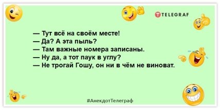шутка про паука