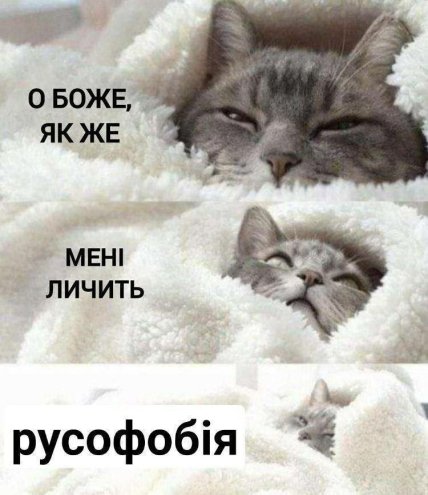 Русофобия в Украине мемы