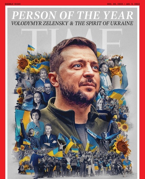 Журнал TIME назвал Зеленского человеком года (ФОТО) Журнал TIME назвал Зеленского человеком года (ФОТО)