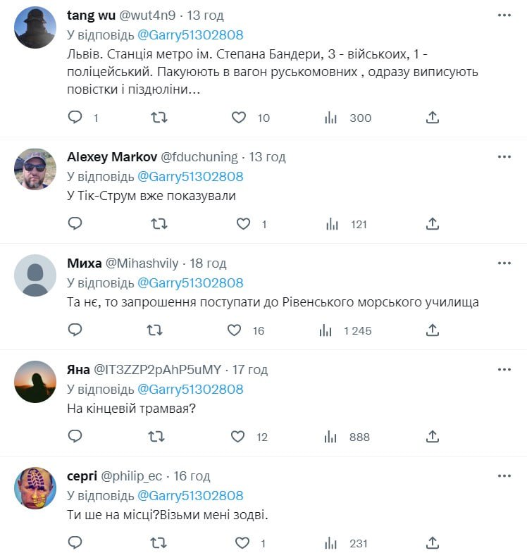 Больше настороженно возле львовского метро: украинцы смеялись над российскими фейками о массовом распространении на западе (ФОТО)
