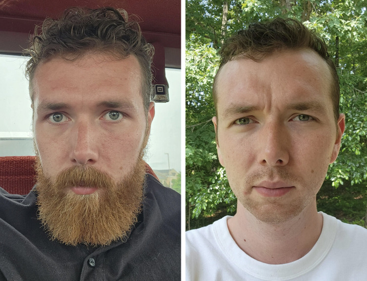 Чоловіки, які з бородою і без — дві різні людини