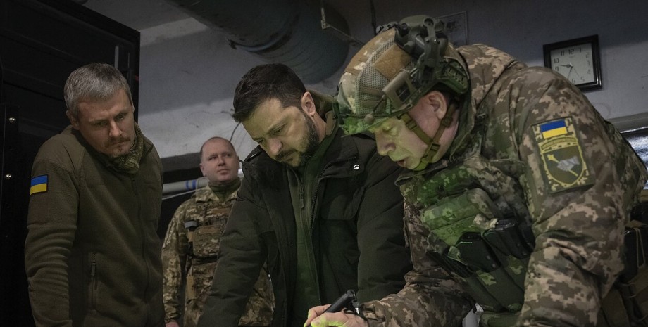 головнокомандувач ЗСУ Олександр Сирський, Володимир Зеленський