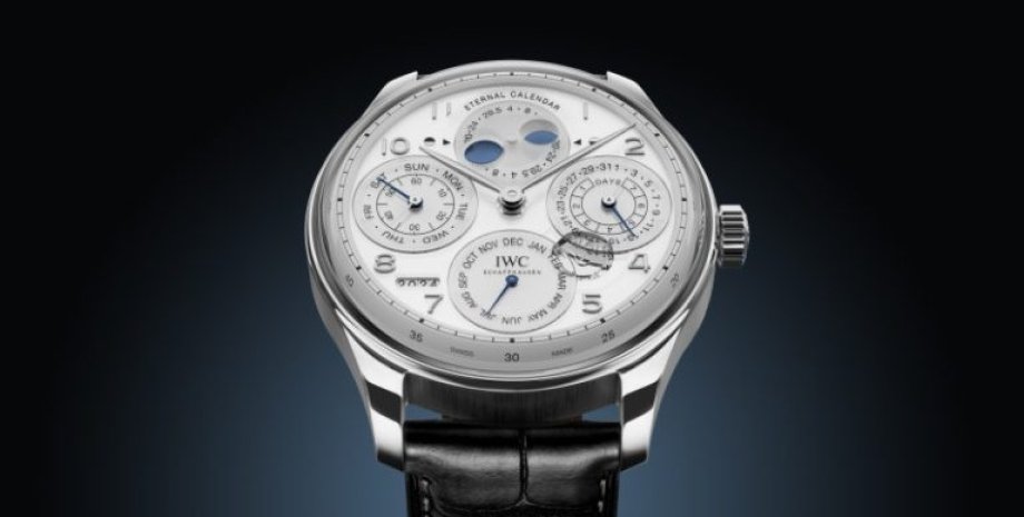 Portugieser Eternal Calendar, вічний годинник, фази місяця Portugieser Eternal Calendar, вічний годинник, фази місяця, книга рекордів гіннеса