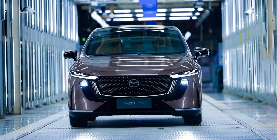 Mazda EZ-6 Mazda EZ-6, нова Mazda EZ-6, електромобіль Mazda, Mazda 6
