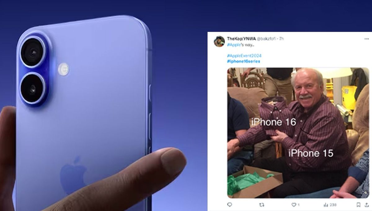 Новий iPhone 16, старі жарти: інтернет заполонили меми після презентації Apple