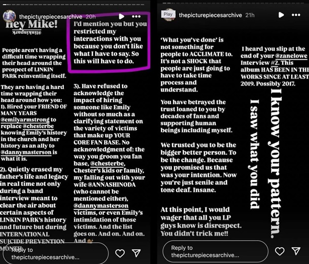 Син Честера Беннінгтона розкритикував нову вокалістку Linkin Park Син Честера Беннінгтона розкритикував нову вокалістку Linkin Park