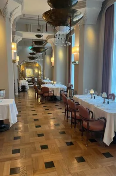 Інтер'єр ресторану Дизайн Claridges