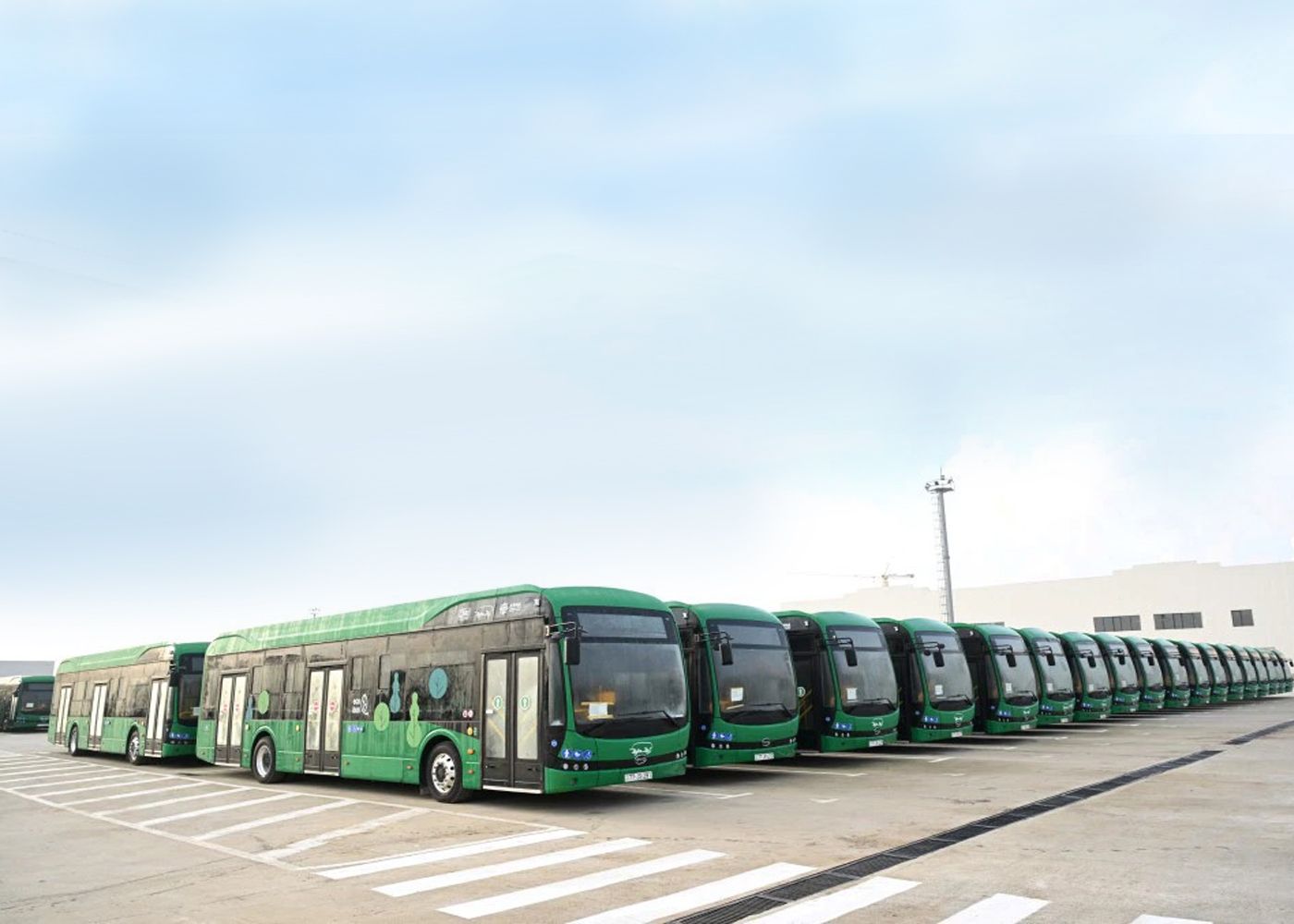 Електробуси BYD складатимуть в Азербайджані Електробуси BYD складатимуть в Азербайджані