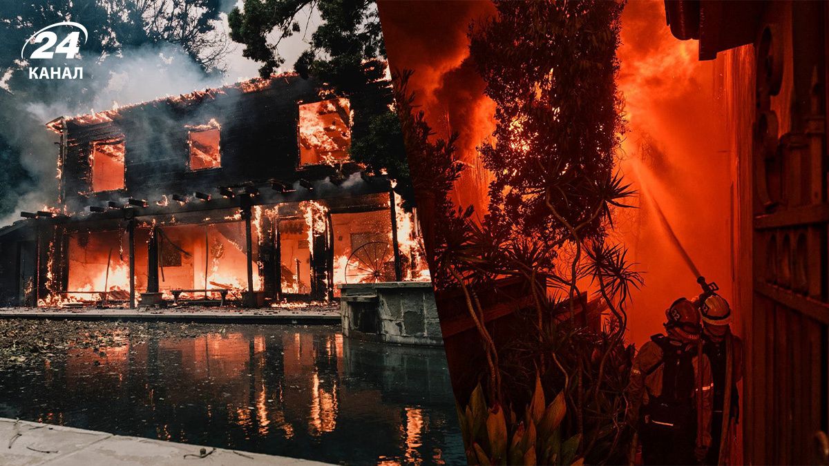 Лесные пожары в Калифорнии Лесные пожары в Калифорнии