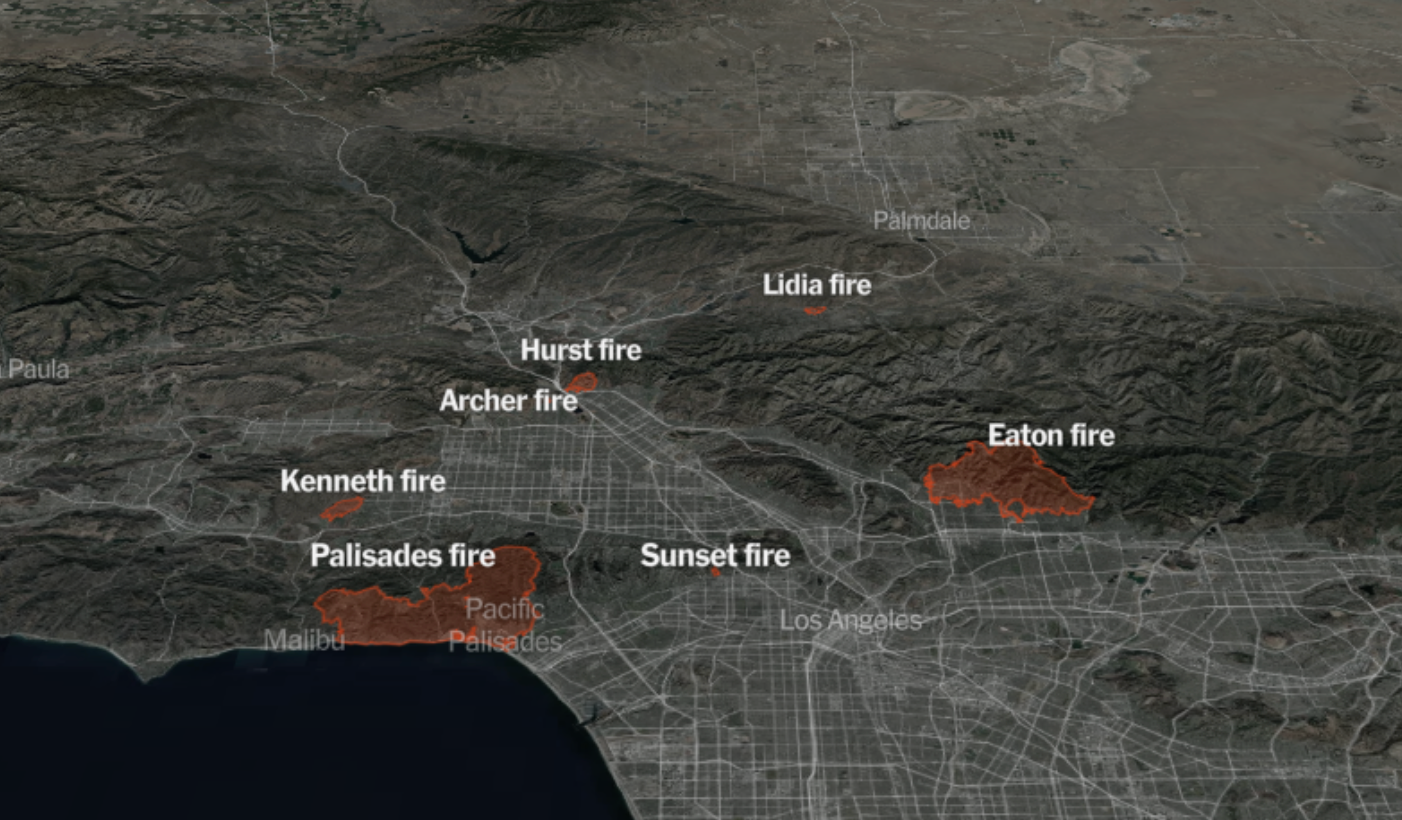Пожары в Калифорнии Пожары в Калифорнии