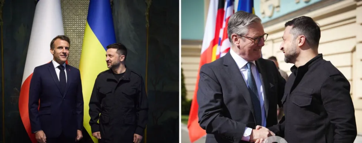 Після саміту "коаліції охочих" Зеленський провів зустрічі тет-а-тет зі Стармером і Макроном: про що говорили Після саміту "коаліції охочих" Зеленський провів зустрічі тет-а-тет зі Стармером і Макроном: про що говорили