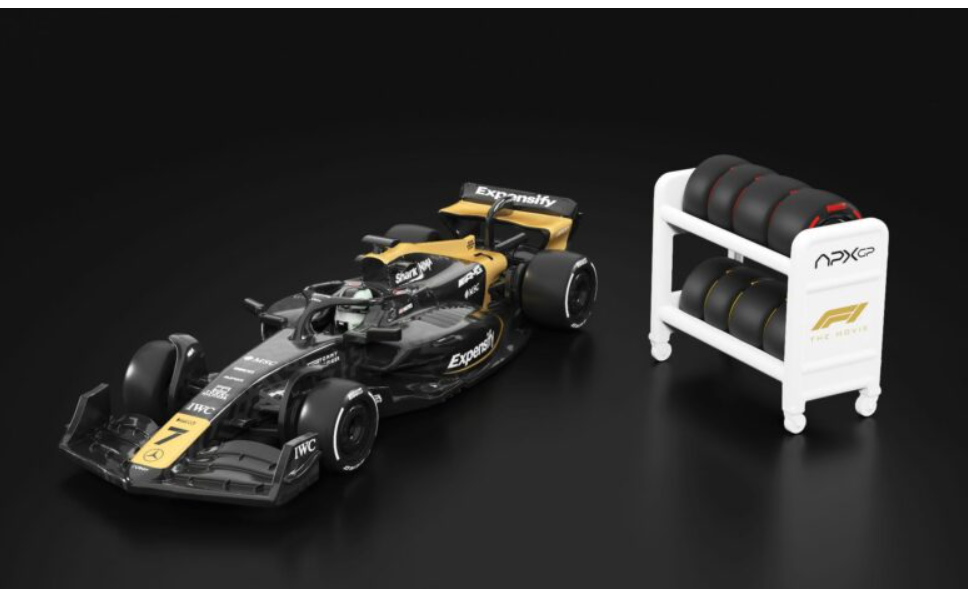 Hot Wheels випустив зменшену модель автомобіля з фільму F1 за участю Бреда Пітта Hot Wheels випустив зменшену модель автомобіля з фільму F1 за участю Бреда Пітта