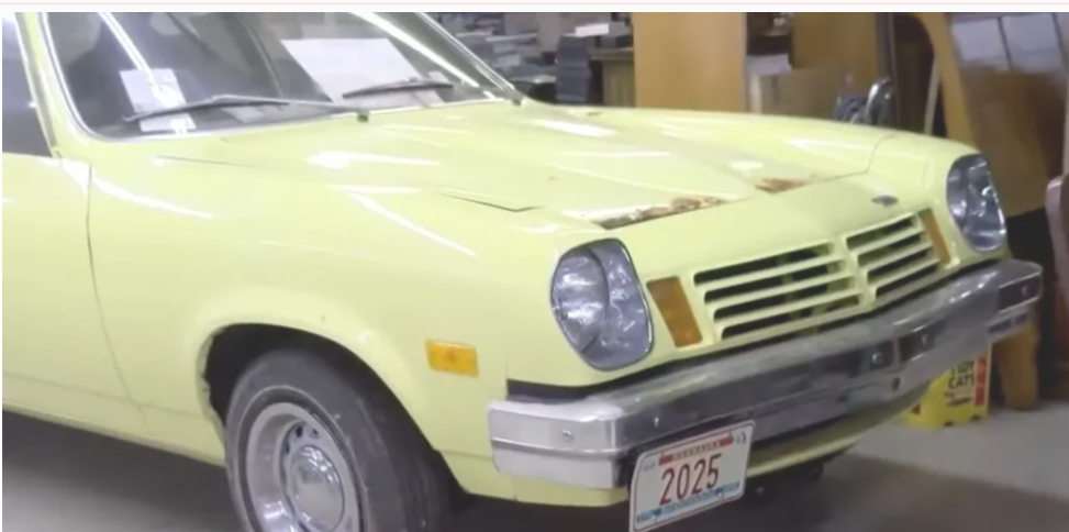 Chevrolet Vega витягли з капсули часу через 50 років: що стало з авто Chevrolet Vega витягли з капсули часу через 50 років: що стало з авто