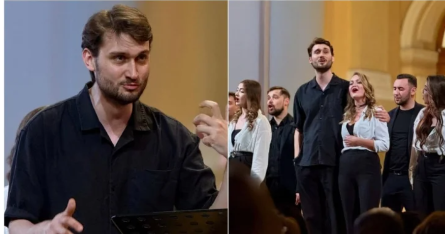 Соліст нашумілого хору "Гомін" уперше висловився про дружину та її родичів в окупації: "Був злам" Соліст нашумілого хору "Гомін" уперше висловився про дружину та її родичів в окупації: "Був злам"