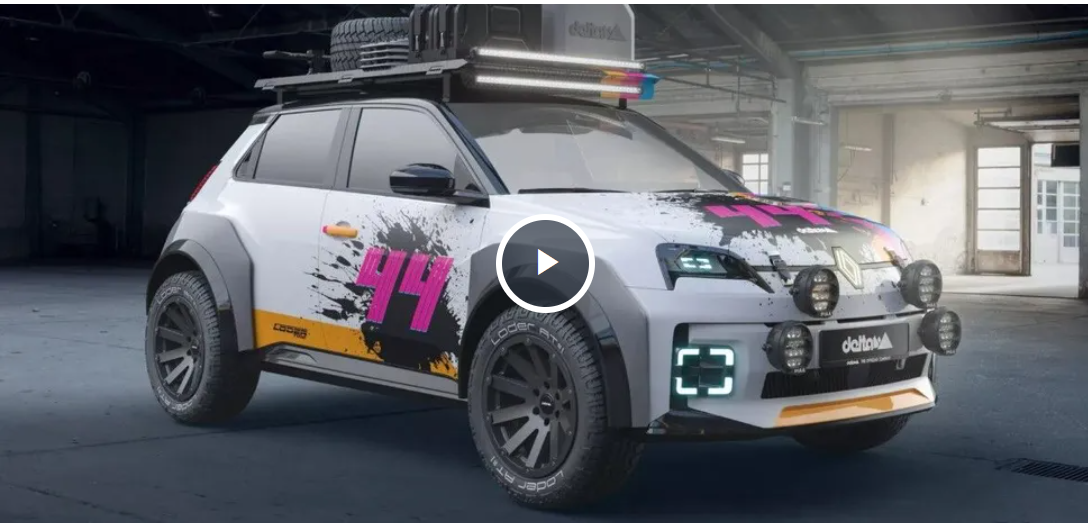 Ажіотажний бюджетник Renault перетворили на незвичайний позашляховик. Ажіотажний бюджетник Renault перетворили на незвичайний позашляховик.