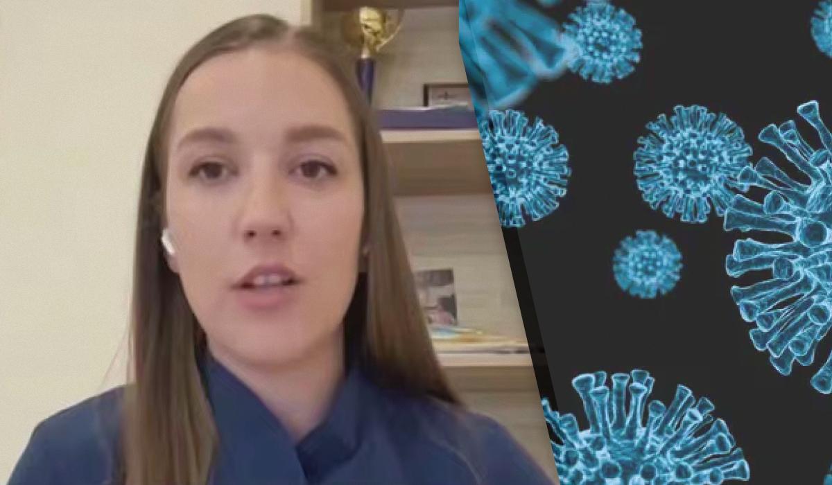 Лікарка Віта Олещенко розповіла про особливості нового штаму коронавірусу / колаж УНІАН, фото скріншот, ua.depositphotos.com Лікарка Віта Олещенко розповіла про особливості нового штаму коронавірусу / колаж УНІАН, фото скріншот, ua.depositphotos.com