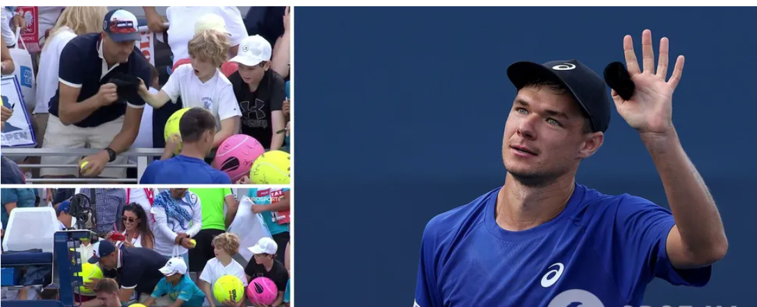 Поляк здійснив мерзенний вчинок на US Open і зганьбився на весь світ. Відео зібрало 2 млн переглядів за добу Поляк здійснив мерзенний вчинок на US Open і зганьбився на весь світ. Відео зібрало 2 млн переглядів за добу