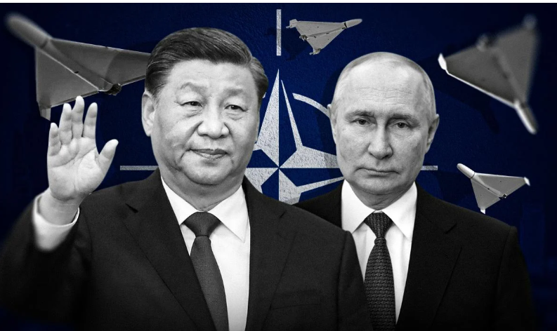 "Китайський привіт" для НАТО від Путіна "Китайський привіт" для НАТО від Путіна