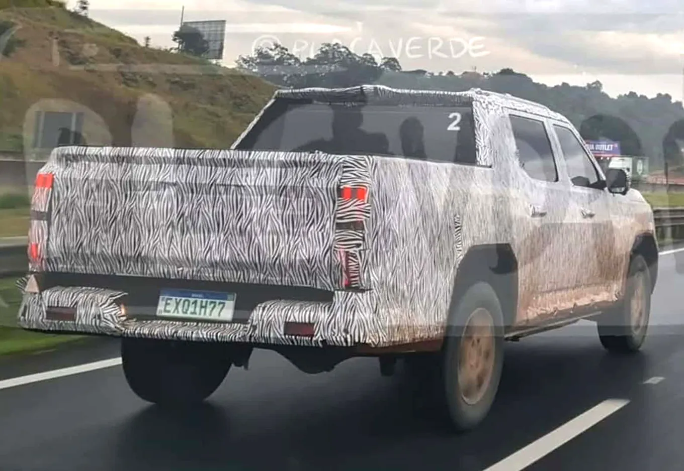 Новий Volkswagen Amarok виїхав на дорожні випробування (фото Новий Volkswagen Amarok виїхав на дорожні випробування (фото