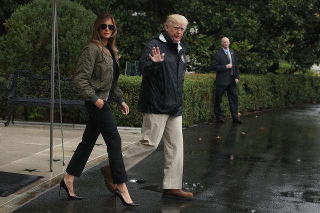 Меланія Трамп, Дональд Трамп