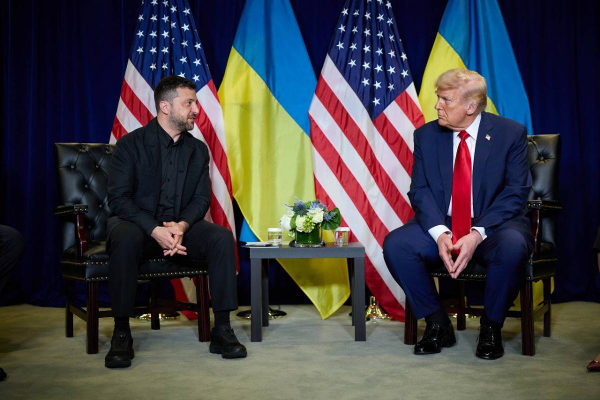 Зеленський поділився подробицями зустрічі з Дональдом Трампом / фото t.me/V_Zelenskiy_official Зеленський поділився подробицями зустрічі з Дональдом Трампом / фото t.me/V_Zelenskiy_official