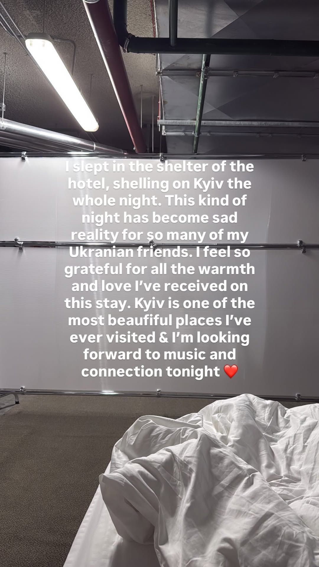 Провели ніч в укритті: переможці Євробачення Nemo відреагували на цинічний обстріл Києва Провели ніч в укритті: переможці Євробачення Nemo відреагували на цинічний обстріл Києва