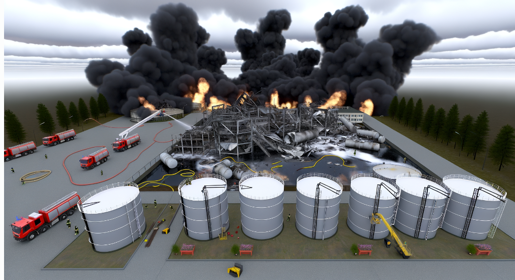 Удар по нафтобазі в Росії: пошкоджено ключовий переробний завод Удар по нафтобазі в Росії: пошкоджено ключовий переробний завод