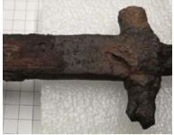 У Німеччині знайшли на мечі XVI століття прихований підпис майстра У Німеччині знайшли на мечі XVI століття прихований підпис майстра