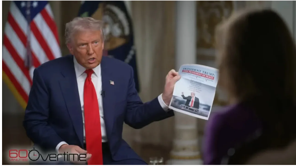 “Я зупинив вісім воєн”: Трамп приніс на інтерв’ю власний список миротворчих “перемог” “Я зупинив вісім воєн”: Трамп приніс на інтерв’ю власний список миротворчих “перемог”