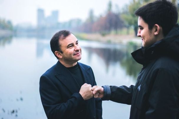 Віктор Павлік із сином Павлом / © facebook.com/vpavlik100