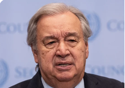 Гутерреш засудив атаки РФ на цивільних та цивільну інфраструктуру в Україні Гутерреш засудив атаки РФ на цивільних та цивільну інфраструктуру в Україні